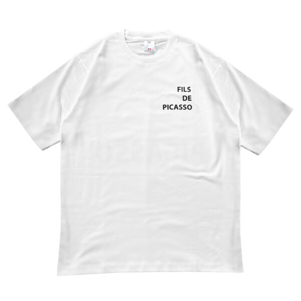 fils de picasso - Oversize Basic T-Shirt White