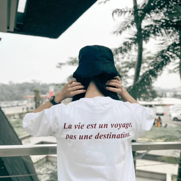 fils de picasso - Oversize Tshirt Adam White - Gambar 4