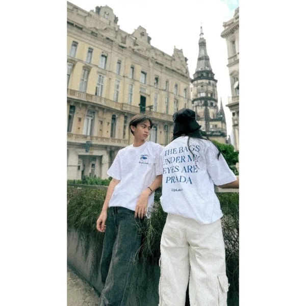 fils de picasso - Oversize Tshirt Eyes Bag - Gambar 4